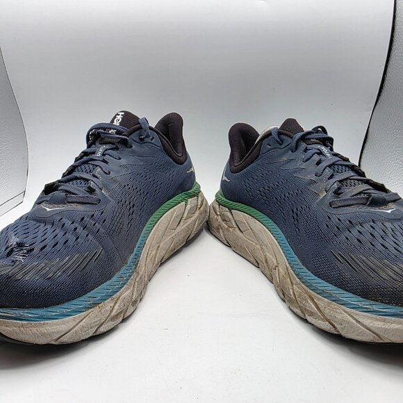 Hoka One One Mens Size 12 2E Blue Athletic Shoes Running Walking Comfort Casual - Picture 2 of 14